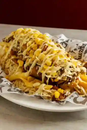 Salchipapa de la Casa