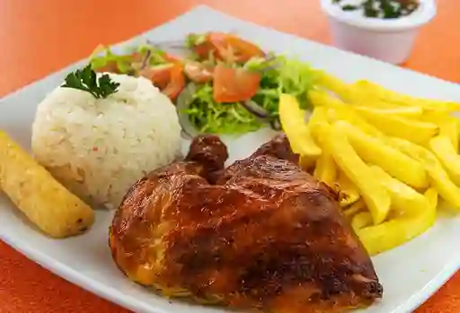 Bandeja con Pollo