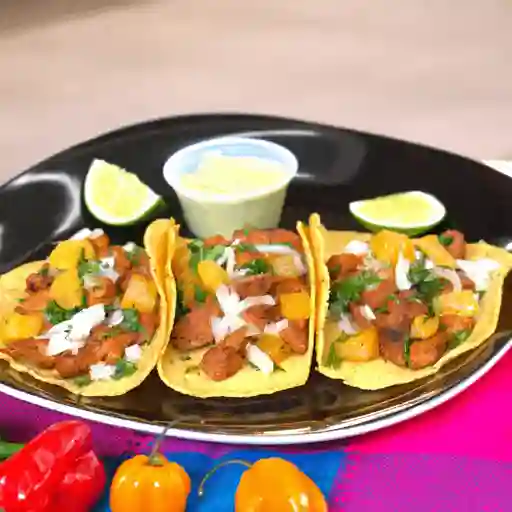 Tacos Al Pastor X4