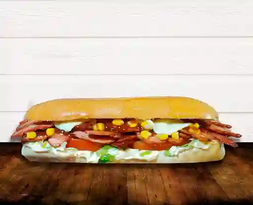 Sándwich de Costillas BBQ