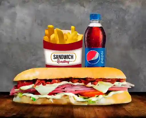 Combo Sándwich Super Carnes