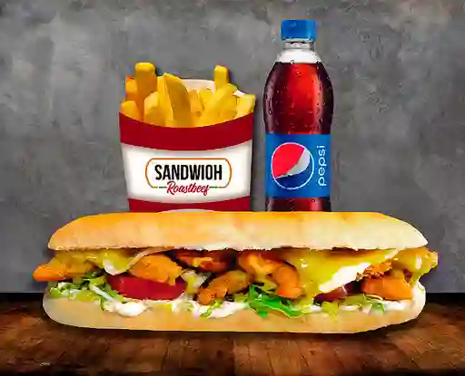 Combo Sándwich de Pollo Crispy