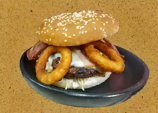 Hamburguesa Aros de Cebolla