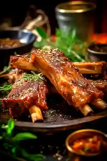 Costillas BBQ al Barril