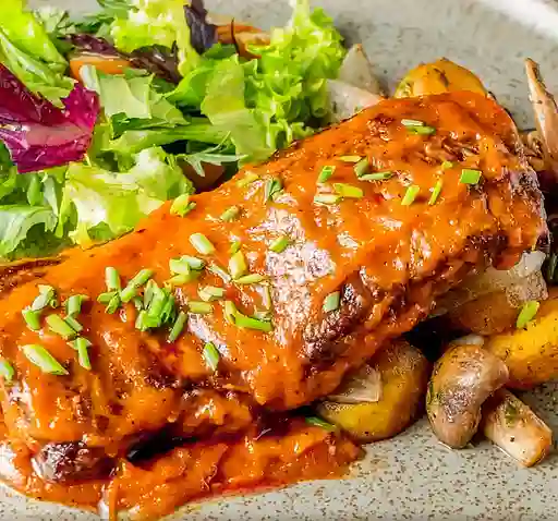 Lomo Fino en Salsa de Barbacoa