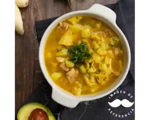 Sopa de Mondongo y Arroz Blanco