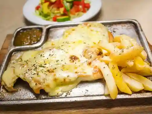 Pechuga a la Plancha Gratinada