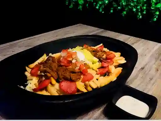 Salchipapas Especial