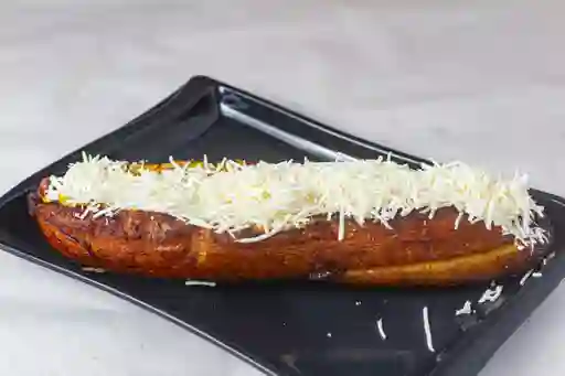 Plátano Maduro con Queso y Bocadillo