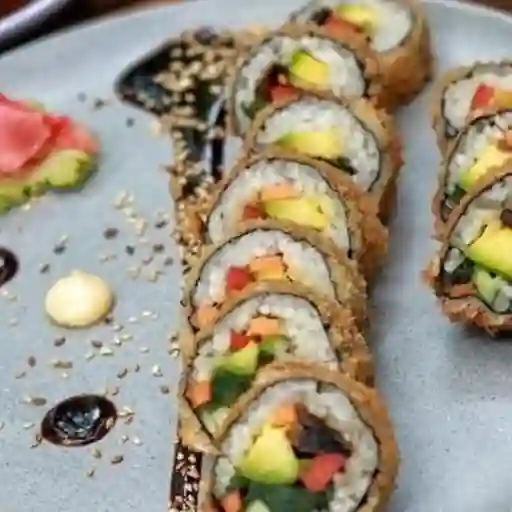 Vegetales Tempura Roll Completo