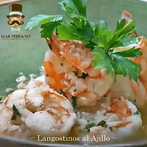 Langostinos Al Ajillo