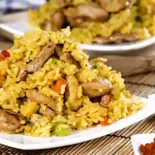 Arroz con Pollo y Cerdo