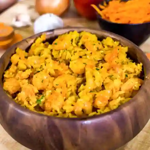 Arroz con Pollo y Camarones