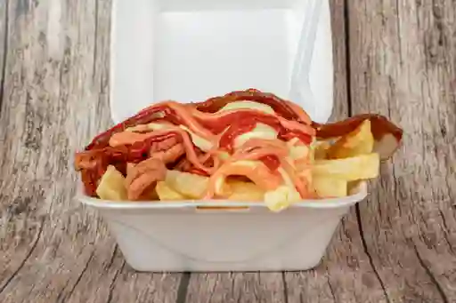 Salchipapa Especial
