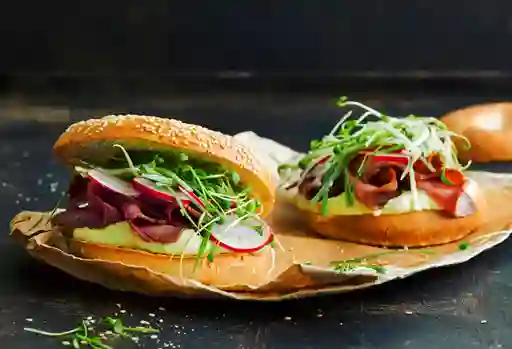 Bagel con Roastbeef