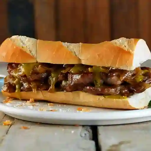 Sándwich Cheese Steak