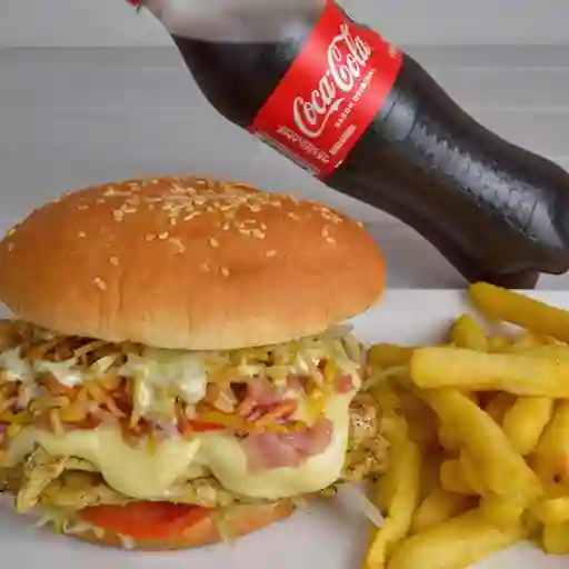 Combo Burger Maxi Mixta