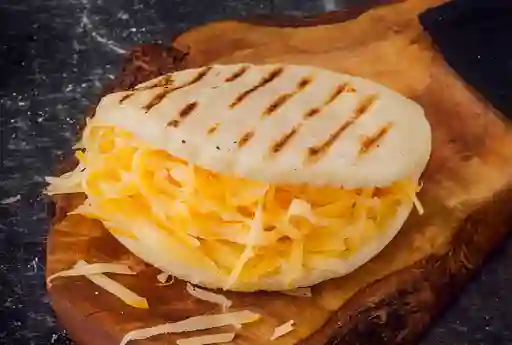 Arepa con Queso Gratinado