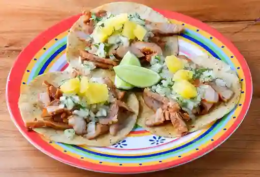 Orden de Tacos de Pastor X 3