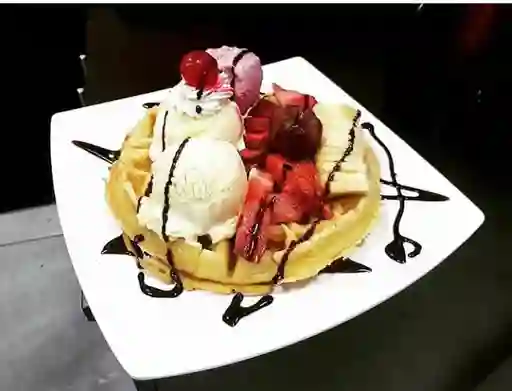 Wafle Queso