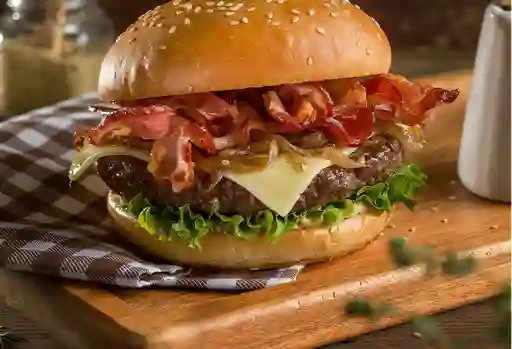 Hamburguesa con Tocineta