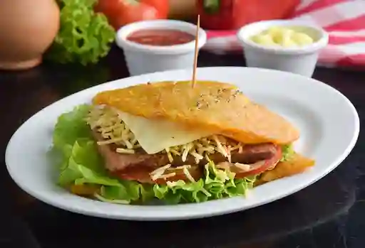 Hamburguesa con Patacón