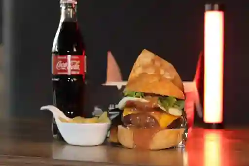 Grill & Burger + Papas y Gaseosa Personal