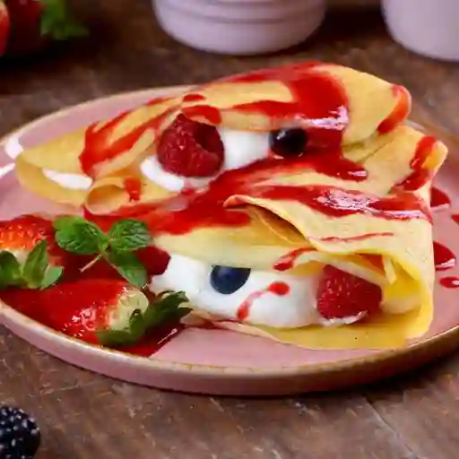 1 Crepe de Frutos Rojos