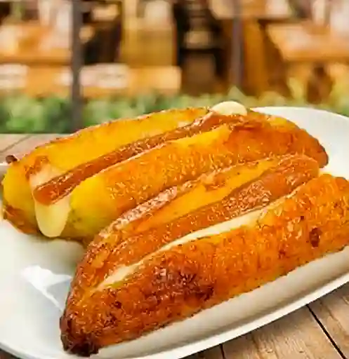 Plátano de Queso y Bocadillo