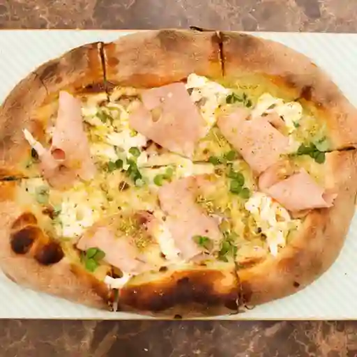 Pizza Mortadela de Pistacchio