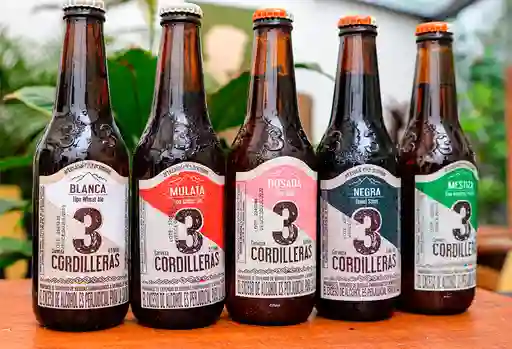 Cerveza Artesanal Tres Cordilleras