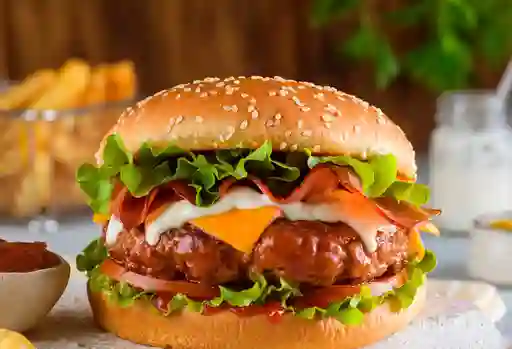 Hamburguesa de Birria