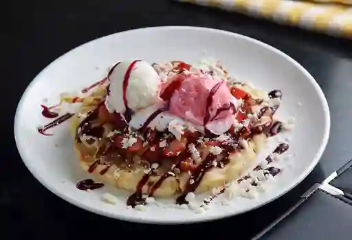 Waffle Frutos Del Bosque