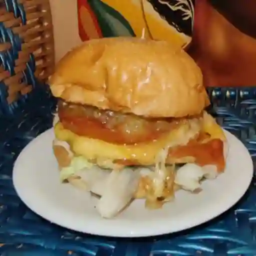 Hamburguesa Especial de la Casa de Pollo