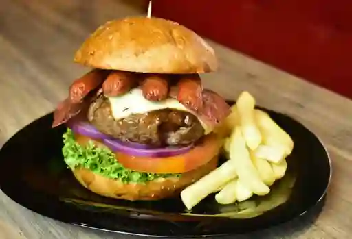 Hamburguesa Super Ranchera de la Casa