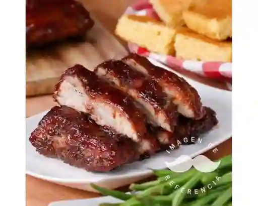 Costilla de Cerdo en Salsa BBQ