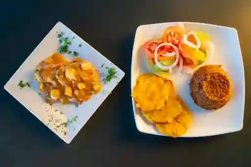 Filete de Tilapia en Salsa Marinera