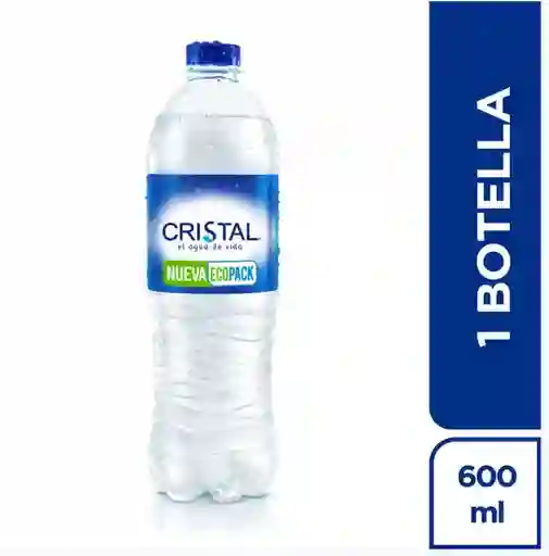 Botella de Agua Cristal 600 ml