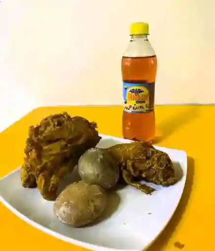 Combo 1 de Pollo Broaster