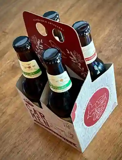 Cerveza Artesanal Montemaría X4