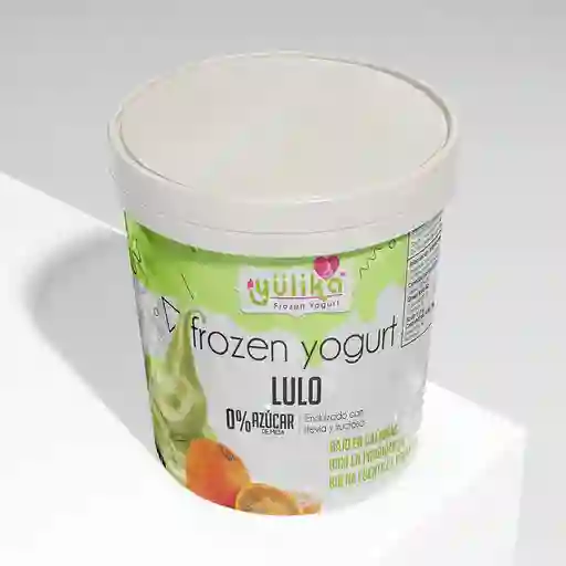 Helado de Yogurt de Lulo 0% Azucar 750 G