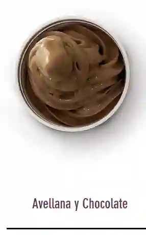 Frozen Yogurt Avellana y Chocolate X 750