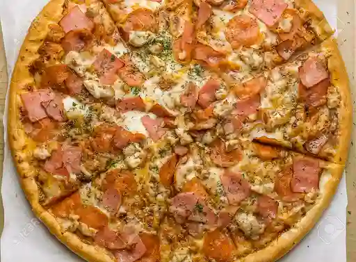 Pizza de Jamón y Queso Mediana