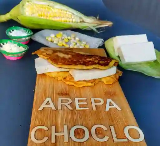 Arepa de Choclo con Chorizo