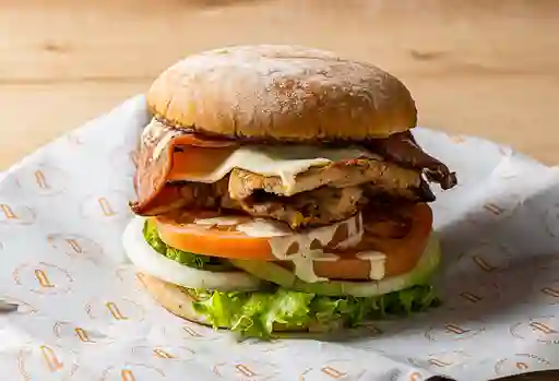 Promo Hamburguesa Tradicional de Pollo