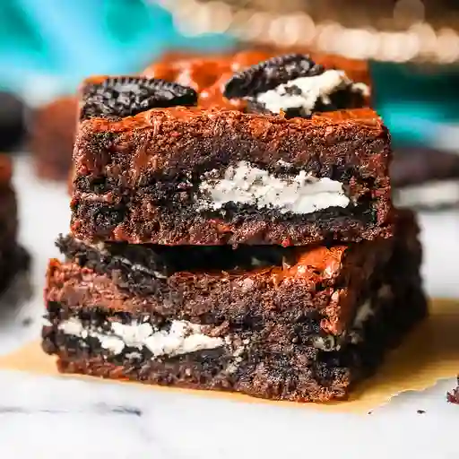 Brownie con Oreo