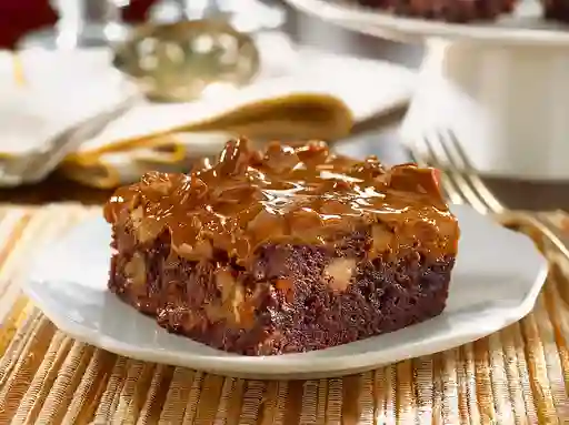 Brownie con Arequipe y Galleta