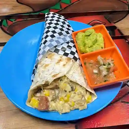 Burrito con Molida de Res
