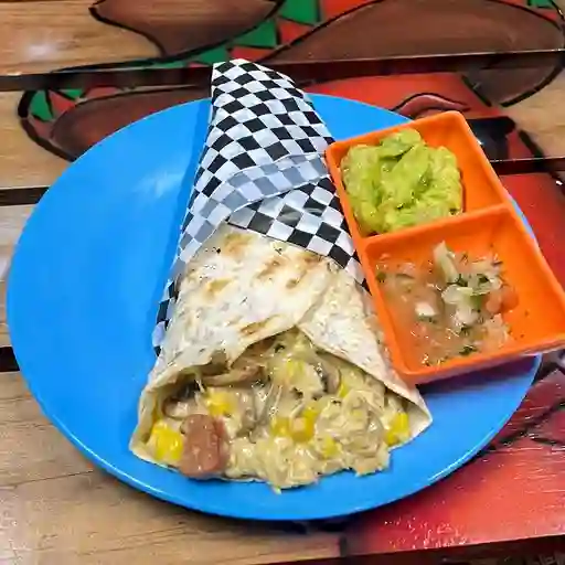 Burrito con Carnitas de Cerdo