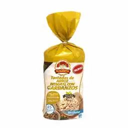 Susanita Tostadas de Arroz Integral con Garbanzos